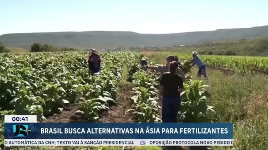 Brasil busca novos fornecedores de fertilizantes diante da crise no Oriente Médio