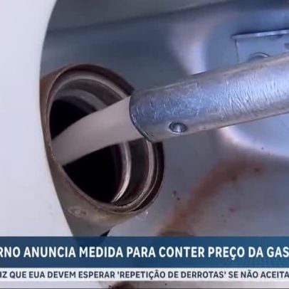 Governo anuncia apoio a produtores e importadores de gasolina para conter preços