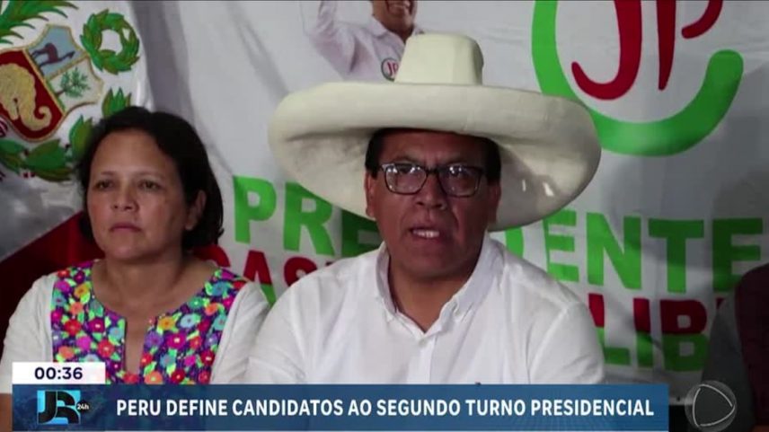 Peru define candidato de esquerda para disputar 2º turno contra Keiko Fujimori