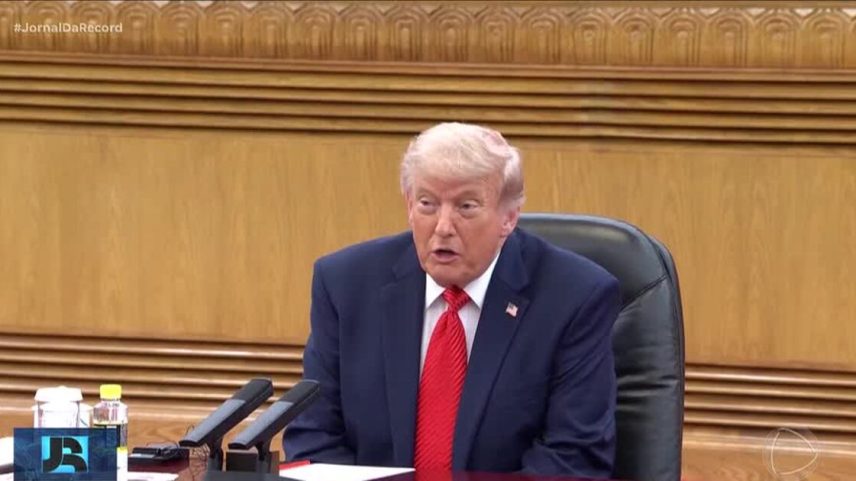 Trump diz que presidente chinês prometeu apoio para o fim da guerra contra o Irã