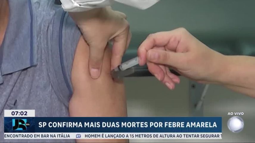 Estado de São Paulo confirma mais duas mortes por febre amarela