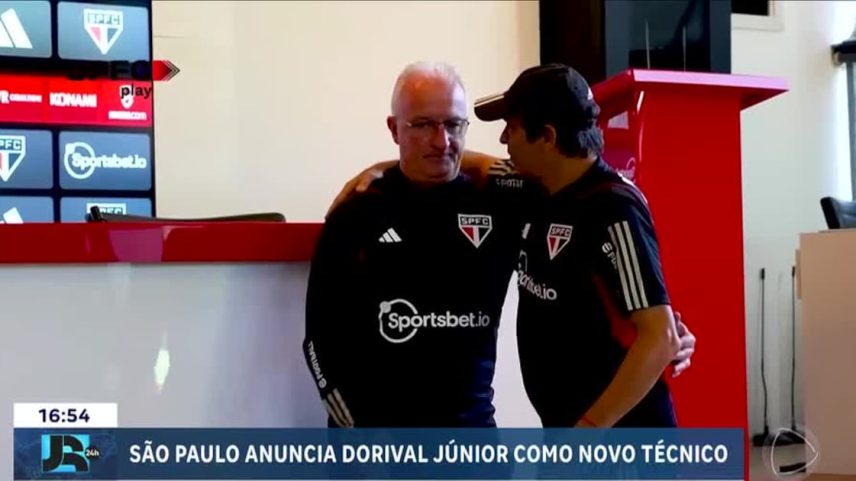 Dorival Júnior é anunciado como novo técnico do São Paulo