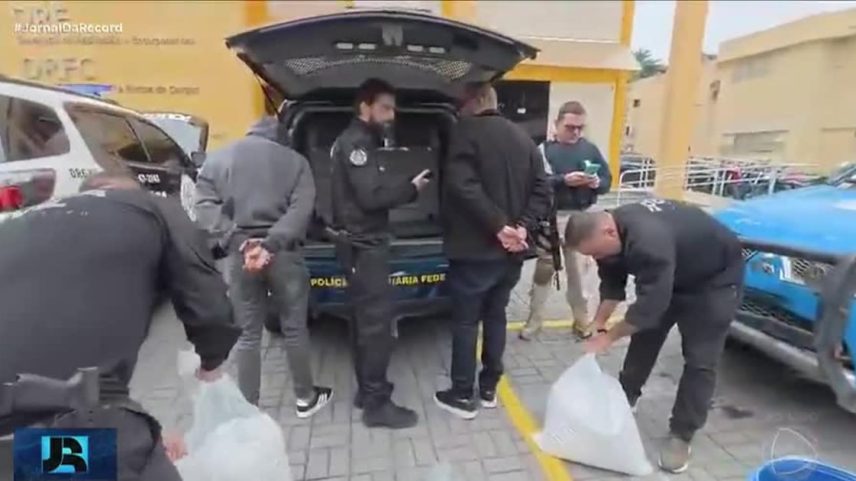 Ação conjunta das polícias Civil e PRF prende criminosos que transportavam cocaína de SP para o RJ