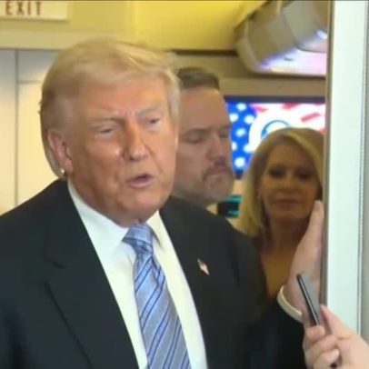 Trump afirma que EUA não precisam de favores chineses para encerrar o Irã