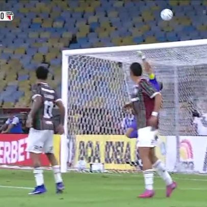 Fábio faz duas defesas seguidas e salva o Fluminense no Maracanã