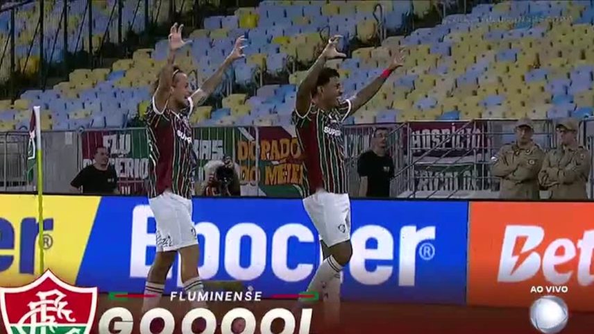 Gol do Fluminense John Kennedy São Paulo Brasileirão