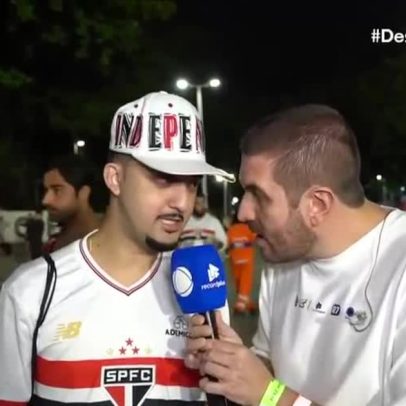Torcedor do São Paulo manda recado a Rui Costa