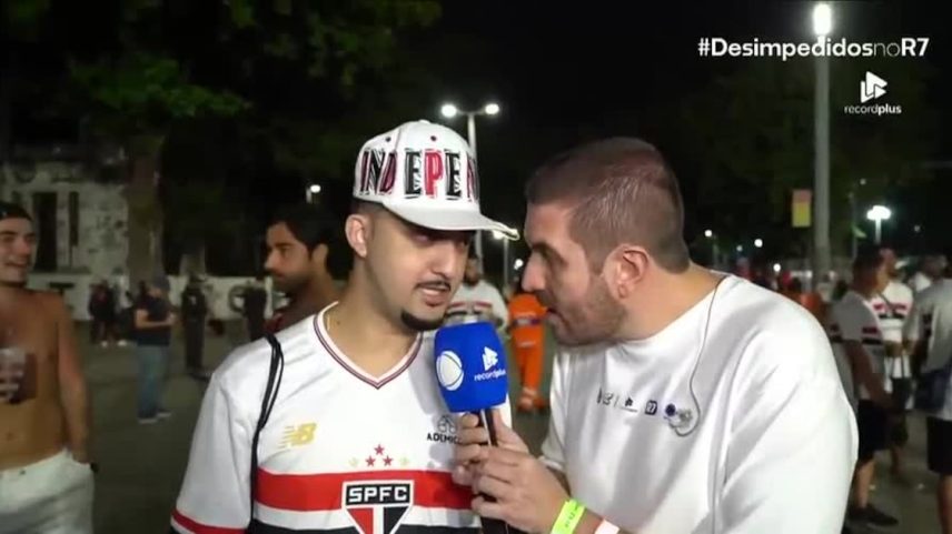 Torcedor do São Paulo manda recado a Rui Costa