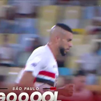 Dória se redime com gol de peito pelo São Paulo no Maracanã