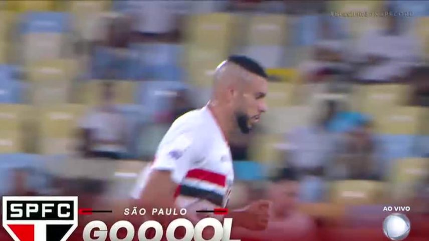 Dória se redime com gol de peito pelo São Paulo no Maracanã