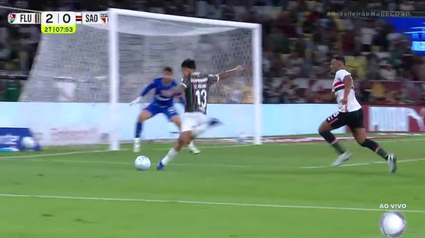 Chute Guilherme Arana Fluminense São Paulo Brasileirão