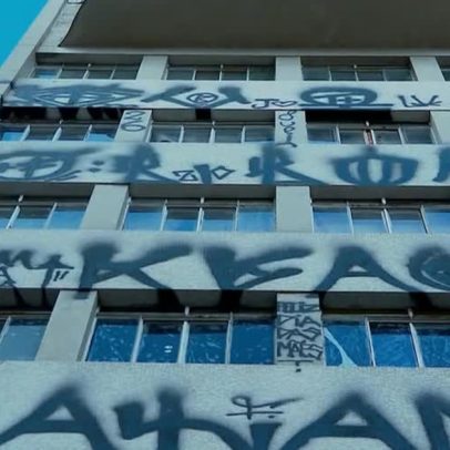 Pichadores vandalizam imóveis e exibem crimes nas redes sociais