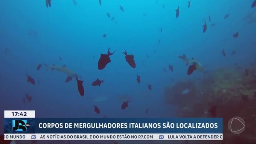 Corpos de mergulhadores italianos são encontrados em cavernas nas Maldivas