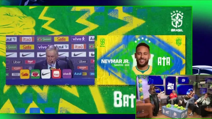 Neymar na Copa: íntegra da convocação de Carlo Ancelotti