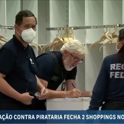Receita fecha shoppings no Brás em operação contra produtos falsificados em SP
