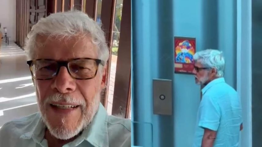 José Mayer faz rara aparição em shopping após seis anos longe da TV