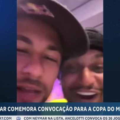 Neymar é convocado para a Copa do Mundo e anima torcedores