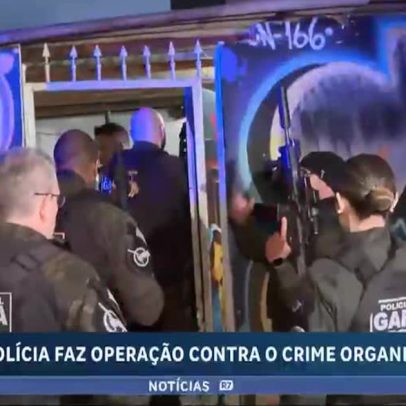 Polícia realiza operação contra o crime organizado em São Paulo