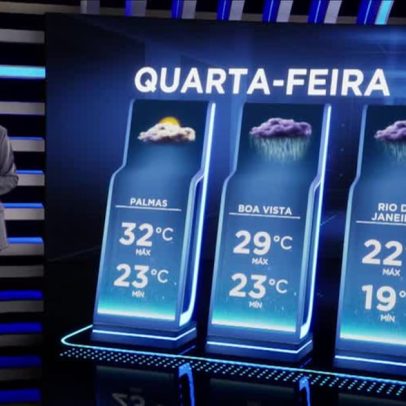 Sudeste tem alerta de frio intenso, chuva forte, raios e ventania