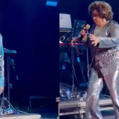 Alcione surpreende ao sambar em festival