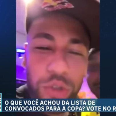 Neymar acompanha convocação de Ancelotti com a família