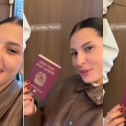 Ana Castela comemora cidadania italiana após três anos