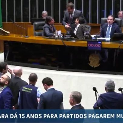 Câmara aprova projeto que facilita pagamento de multas de partidos