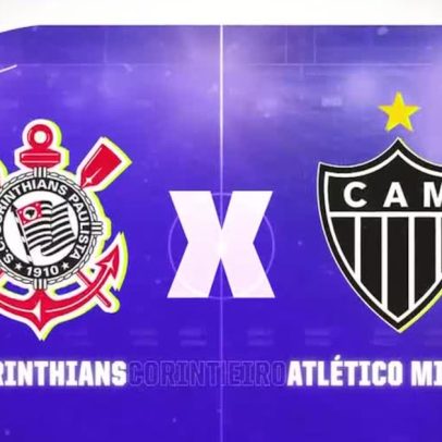 Record transmite Corinthians x Atlético-MG pelo Brasileirão neste domingo