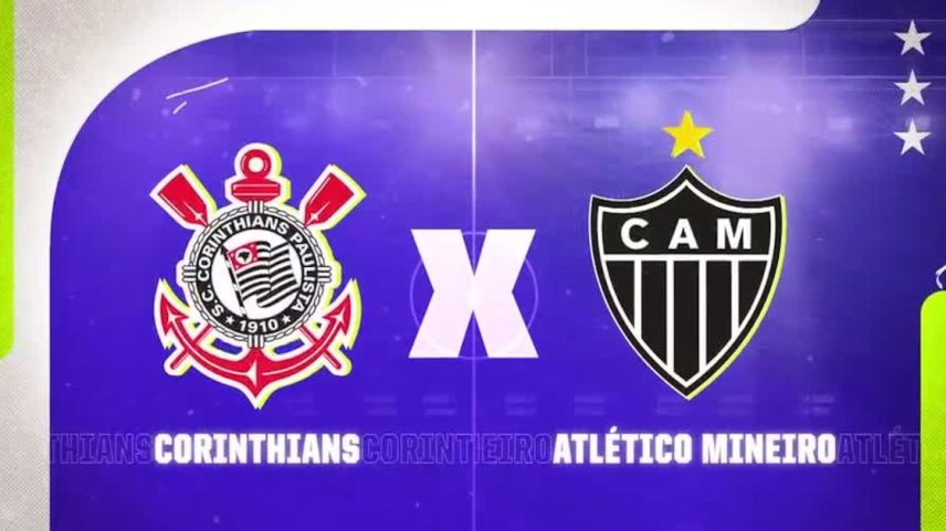 RECORD transmite partida de Corinthians e Atlético Mineiro pelo Brasileirão neste domingo (24)