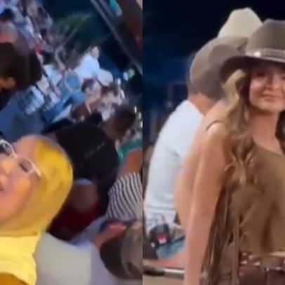 Sósia de Marília Mendonça aparece em show de Maiara e Maraisa