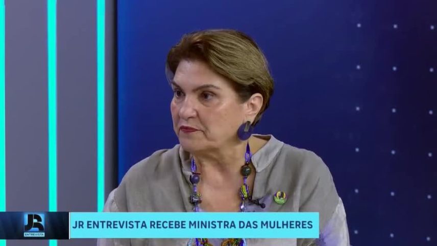 JR entrevista a ministra das Mulheres, Márcia Lopes
