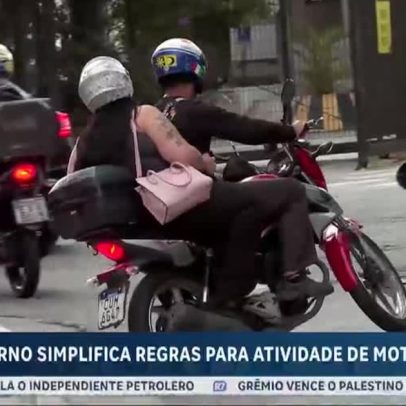 Governo simplifica regras para motoboys e mototaxistas