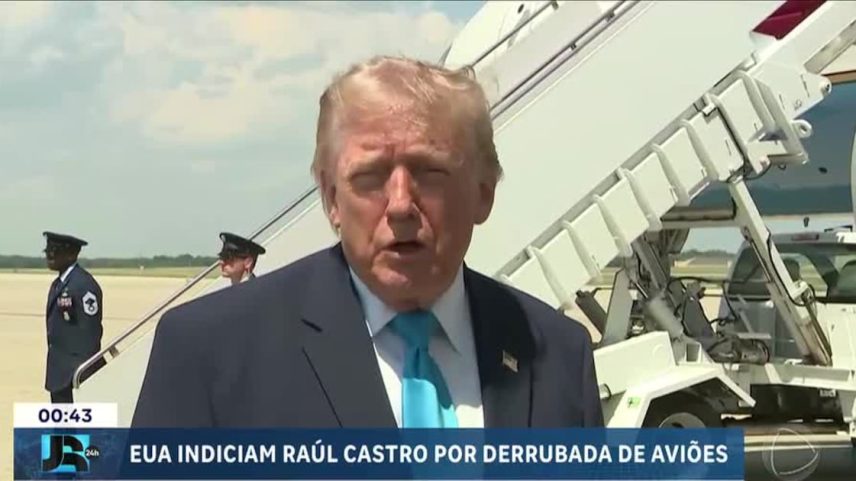EUA indiciam Raúl Castro por homicídio e ampliam crise com Cuba