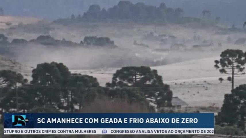 Frio avança pelo sul do Brasil nesta quinta (21)