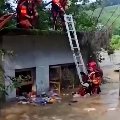 Chuva forte na China deixa 21 mortos nesta semana