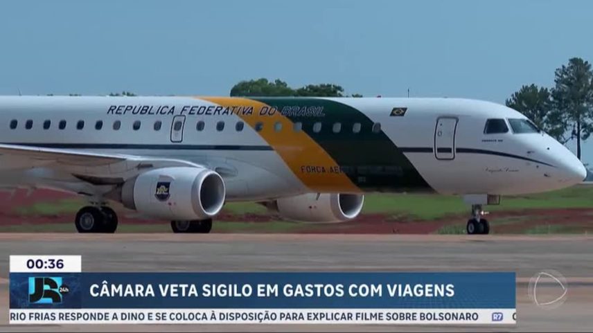 Câmara aprova projeto que proíbe sigilo em gastos com viagens de autoridades