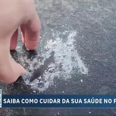 25 municípios de SC registram temperaturas abaixo de zero
