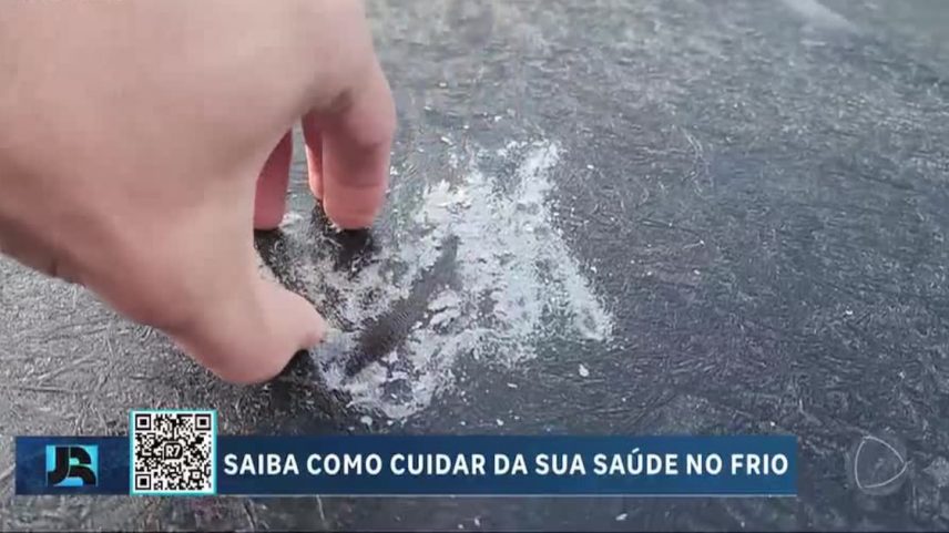 25 municípios de SC registram temperaturas abaixo de zero