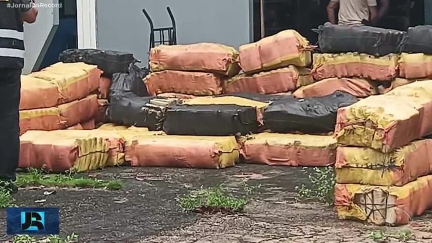 Tráfico na Floresta Amazônica: 2,5 toneladas de drogas são apreendidas no Rio Solimões