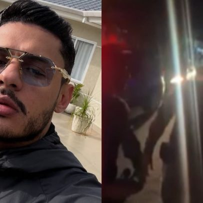 Rapper Hungria registra abordagem da polícia em vídeo publicado nas redes