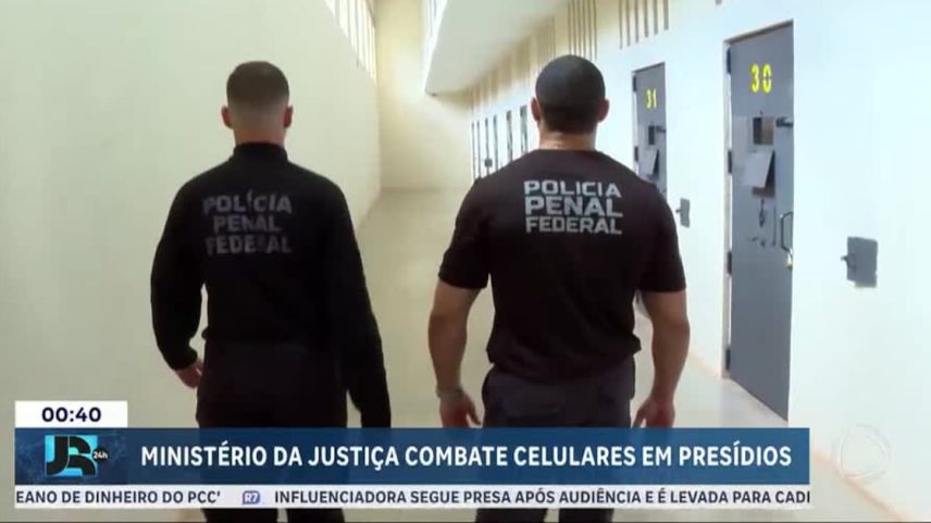 Ministério da Justiça apreende 415 celulares em presídios de 18 estados