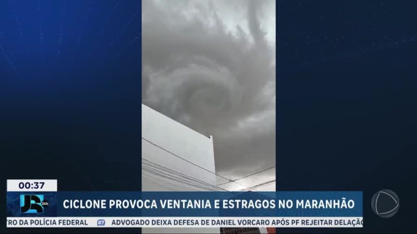 Forte ventania causa estragos em diferentes pontos de São Luís (MA)