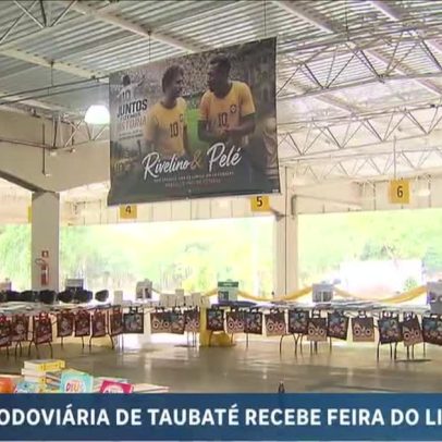 Rodoviária de Taubaté recebe feira do livro