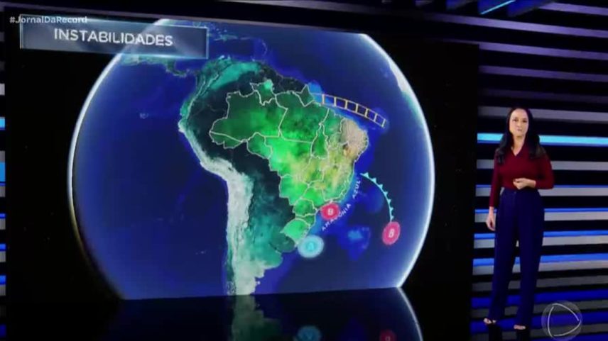 Previsão do Tempo: Fim de semana começa com alerta de temporais em várias regiões do país