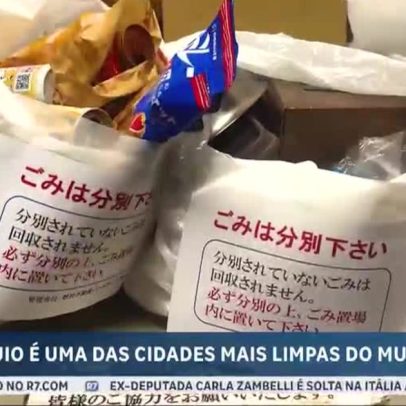 Tóquio se destaca pela limpeza das ruas