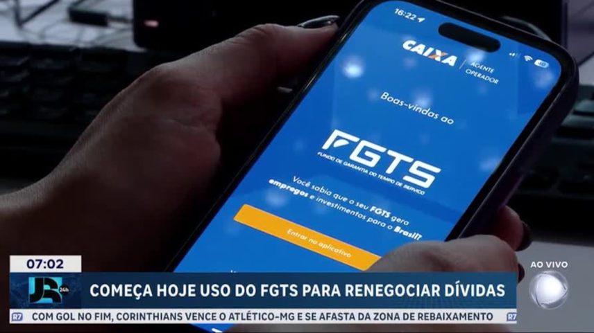 FGTS pode ser usado para pagamento de dívidas a partir desta segunda (25)