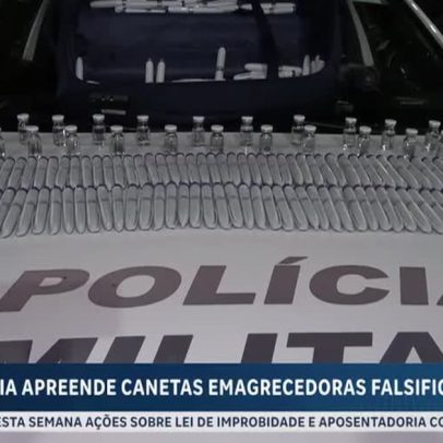 Polícia apreende mais de 200 canetas emagrecedoras em SP