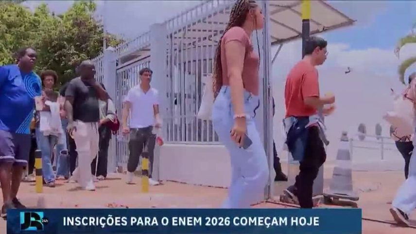 Enem abre inscrições nesta segunda (25) com cadastro automático para alunos da rede pública