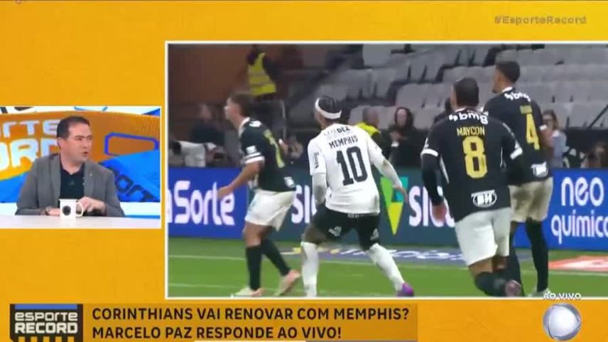 Marcelo Paz afirma que Corinthians é o time da vida de Memphis Depay