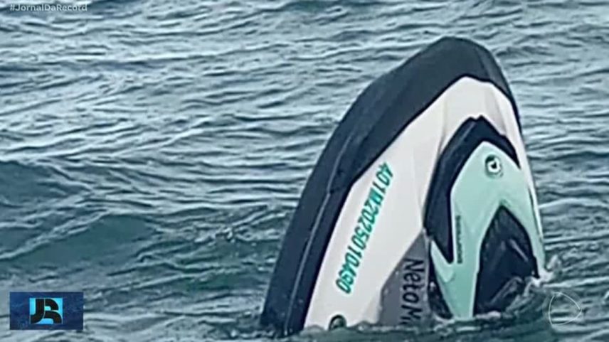 Casal desaparece após passeio de moto aquática em Ilha Bela, no litoral de SP